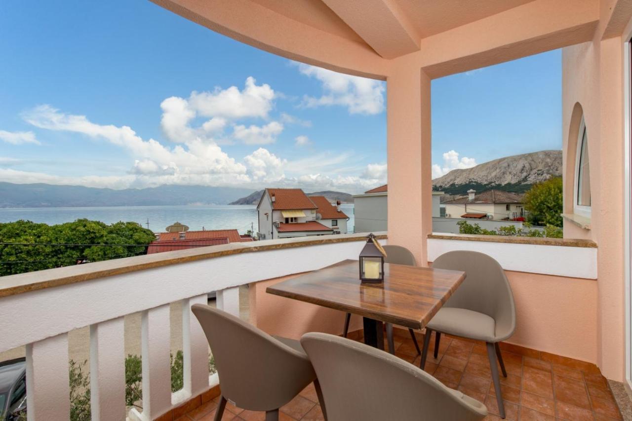 Villa Eda Bogdesic Baška Esterno foto